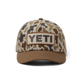 YETI® Wetlands Camo Logo Badge Mid Pro Flat Brim Hat